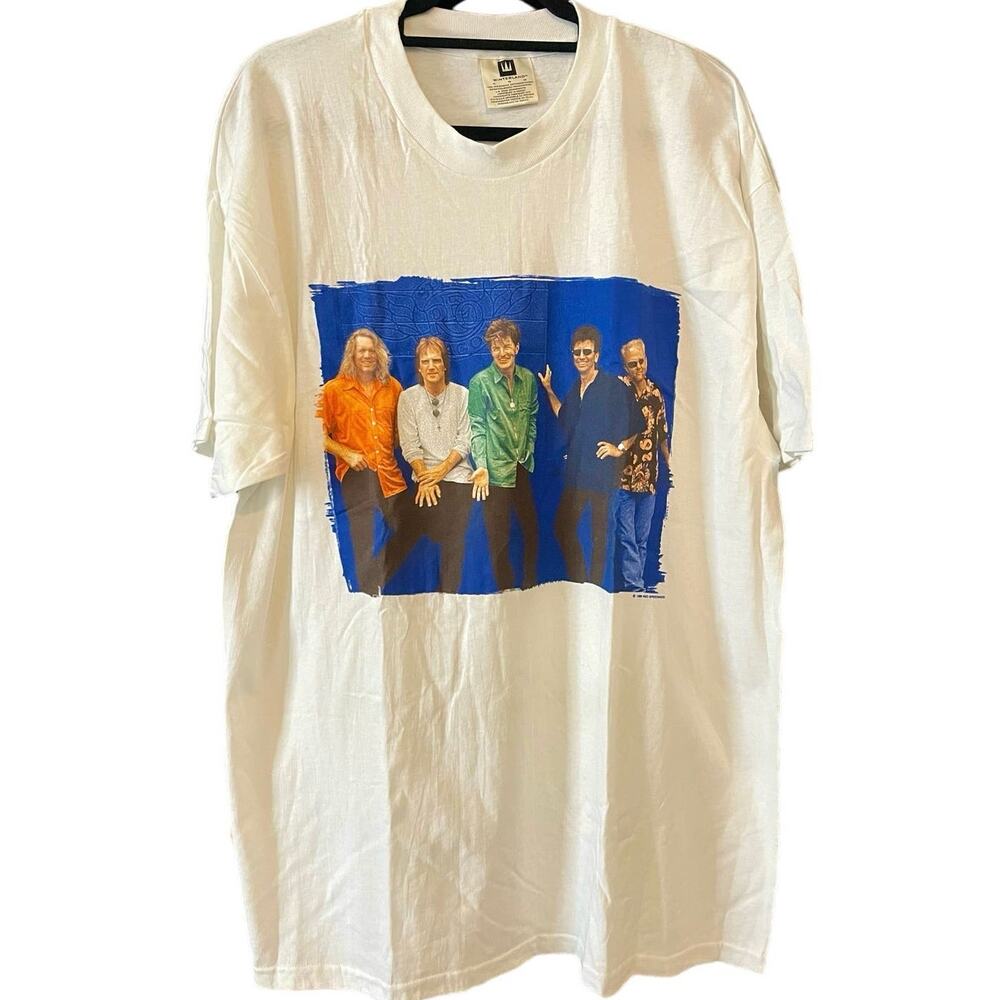 Vintage 90s REO Speedwagon 1998 North American Tour Shirt Adult XL
